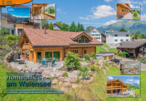 finnisches Blockhaus am Walensee