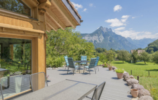 Churfirsten Blockhaus Aussen