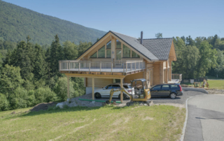 Jura Blockhaus Aussen